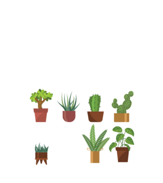 am nevoie doar de plantele astea  model negru pe tricou