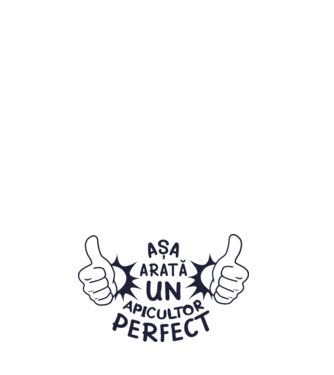 Așa arată un APICULTOR perfect model negru pe tricou