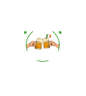 'I''ll be irish' model negru pe tricou
