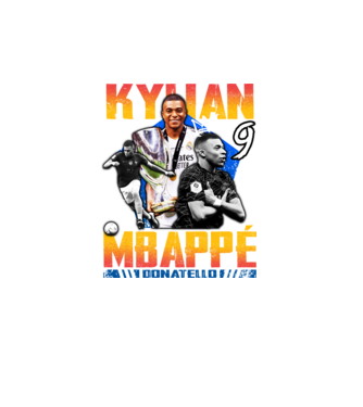 Mbappé tribute model turcoaz pe tricou