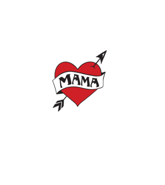 mama model roz deschis pe tricou