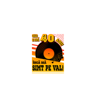 Încă mă simt pe val! 40 model nisipiu pe tricou