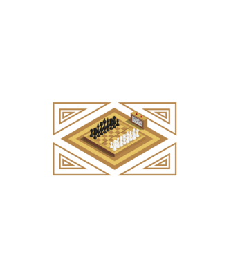 Pused my chess game model alb pe tricou
