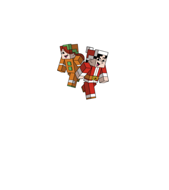 Minecraft christmas ugly sweater model turcoaz pe tricou
