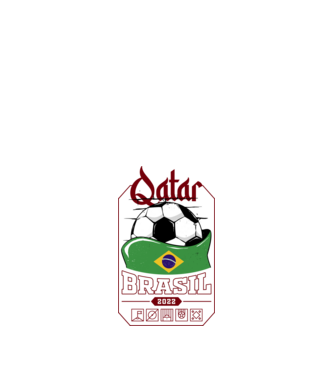 Qatar teams Brasil model negru pe tricou
