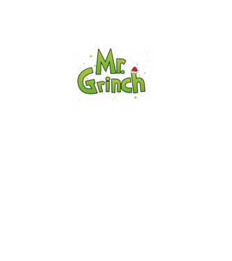 Grinch Family Mr Grinch model negru pe tricou
