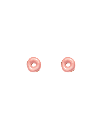 Donut titties model alb pe tricou
