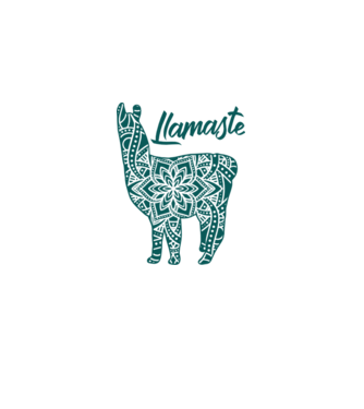 Lamaste unicolor model negru pe tricou