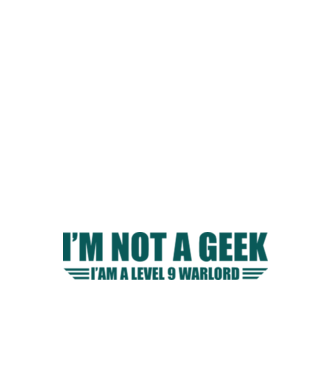 'I''m not a geek' model roz deschis pe tricou