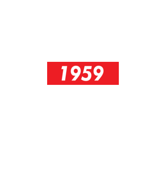 Supreme Birthday 1959 model negru pe tricou