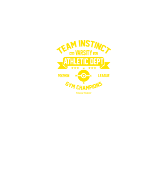 Team instinct champions model negru pe tricou