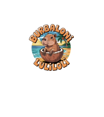 Burbaloni Luliloli model turcoaz pe tricou