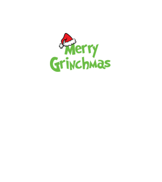 Grinchmas model negru pe tricou