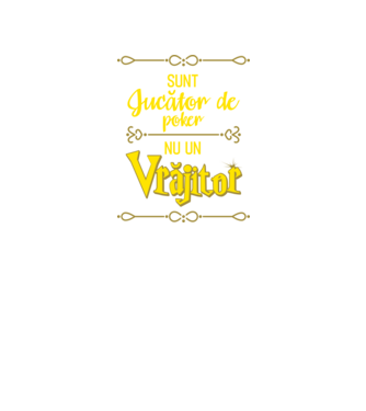 sunt jucător de poker, nu un vrăjitor model verde neon pe tricou