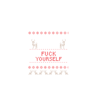 Merry go fuck yourself model negru pe tricou
