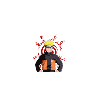 NARUTO model negru pe tricou