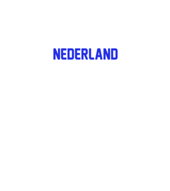 Nederland model alb pe tricou