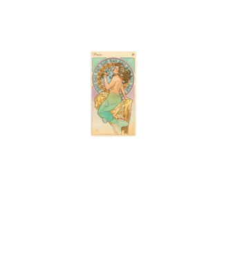 Horoscop Tarot PESTI model alb pe tricou