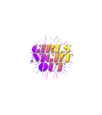 Girls Night Out model albastru închis pe tricou