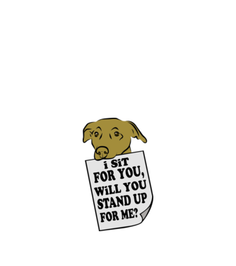 I sit for you model negru pe tricou