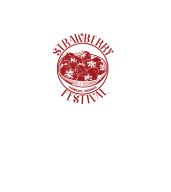 strawberry festival stranger things model galben pe tricou
