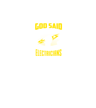 Let there be light model negru pe tricou