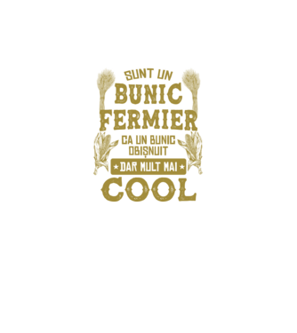 Sunt un bunic fermier, ca un bunic obișnuit, v model negru pe tricou