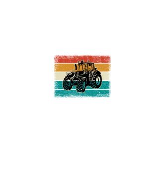 TRACTOR model negru pe tricou