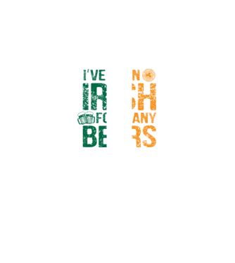 'I''ve been Irish So many Beers' model negru pe tricou