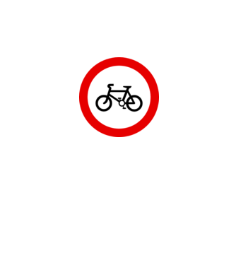 Pistă pentru Biciclete model alb pe tricou