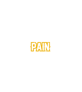 No Pain No Gain model negru pe tricou