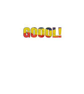 GOOOL model albastru jeanși pe tricou