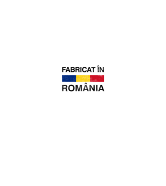 Fabricat în România model negru pe tricou