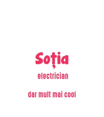 sunt soția unui electrician, la fel ca toate celelalte soții, dar mult mai cool D4337486 model negru pe tricou