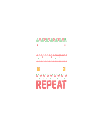 Drink drink repeat model negru pe tricou