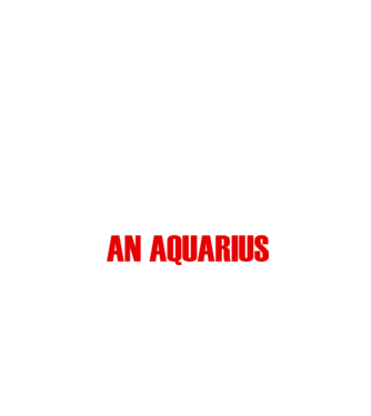 Piss of an AQUARIUS model negru pe tricou