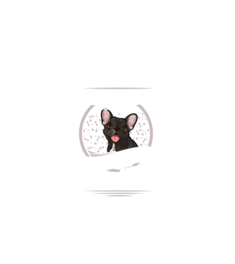 Toți sunt egali, dar numai cei mai buni devin stăpâni de bulldog francez lght model negru pe tricou