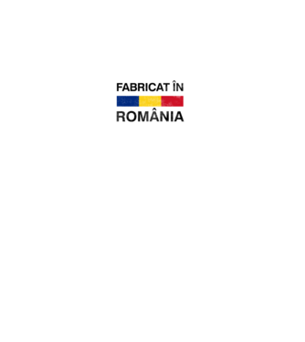 Fabricat în România model negru pe tricou