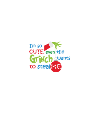 So cute Grinch model nisipiu pe tricou