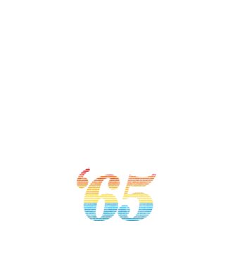 Retro Birthday 1965 model alb pe tricou