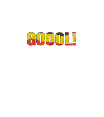 GOOOL model negru pe tricou