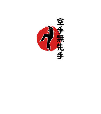 Larusso training japan model alb pe tricou