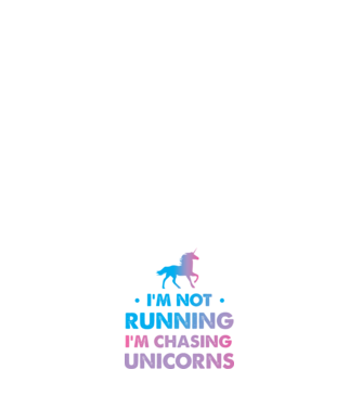 Unicorn Alergare model alb pe tricou