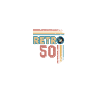 Retro 50 Birthday model gri pe tricou