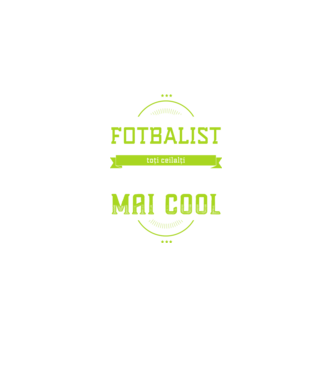sunt fotbalist, la fel ca toți ceilalți, dar mult mai cool model negru pe tricou