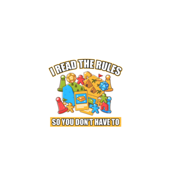 I read the rules model negru pe tricou