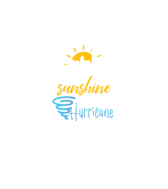 November Girls are Sunshine mixed with a little Hurricane model negru pe tricou