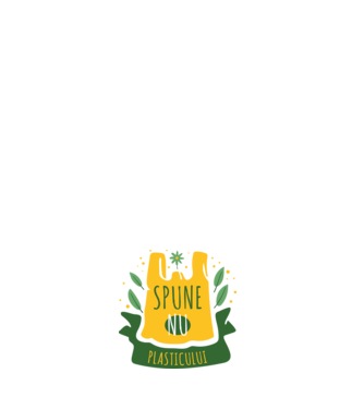 spune nu plasticului model negru pe tricou