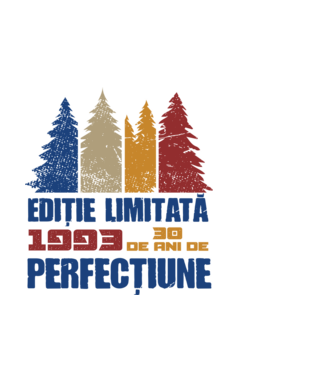 Ediție limitată 1993 - 30 de ani de perfecțiune model alb pe tricou
