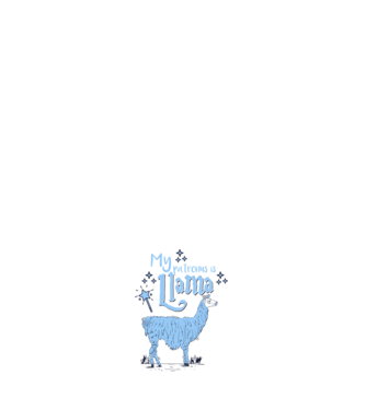 My patronus is Llama model negru pe tricou